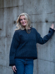 Alva Knit Blå