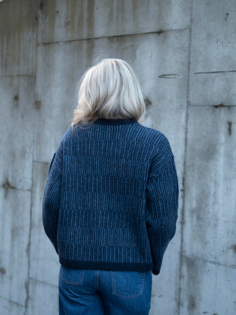 Alva Knit Blå