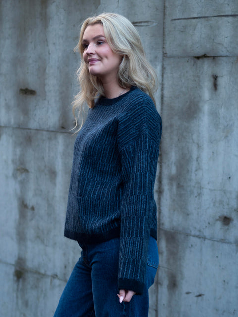 Alva Knit Blå