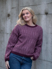 Alva Knit Burgunder