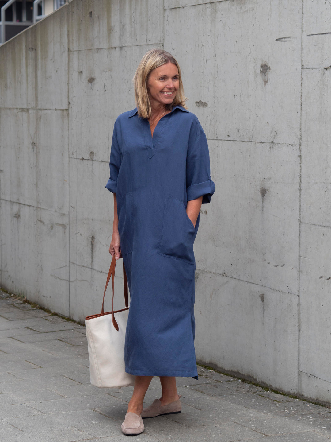 Canvas Tote Bag Brun