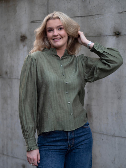 Femine Shirt Lysegrønn