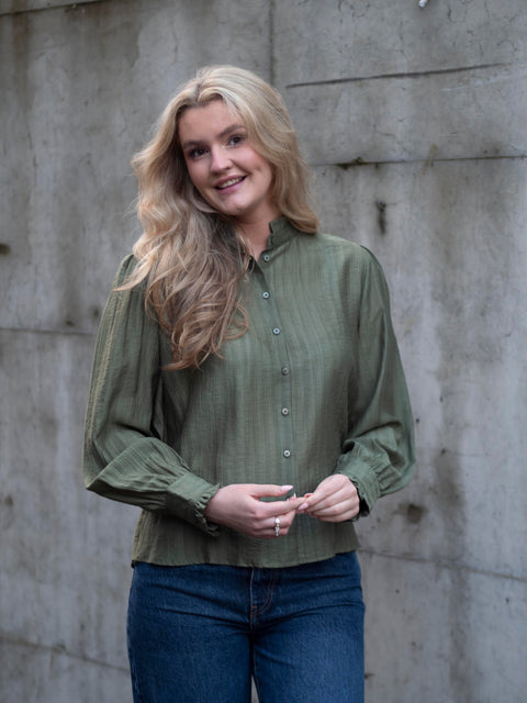 Femine Shirt Lysegrønn