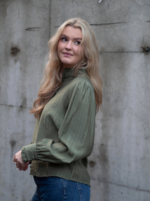 Femine Shirt Lysegrønn