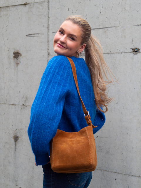 Amalie Pullover Koboltblå