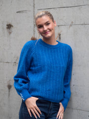 Amalie Pullover Koboltblå