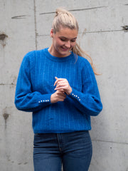 Amalie Pullover Koboltblå