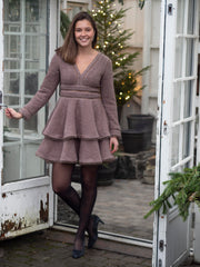 Ellie Mini Dress Brun