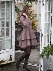 Ellie Mini Dress Brun