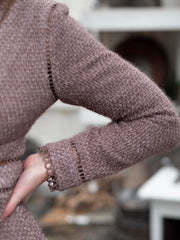 Ellie Mini Dress Brun