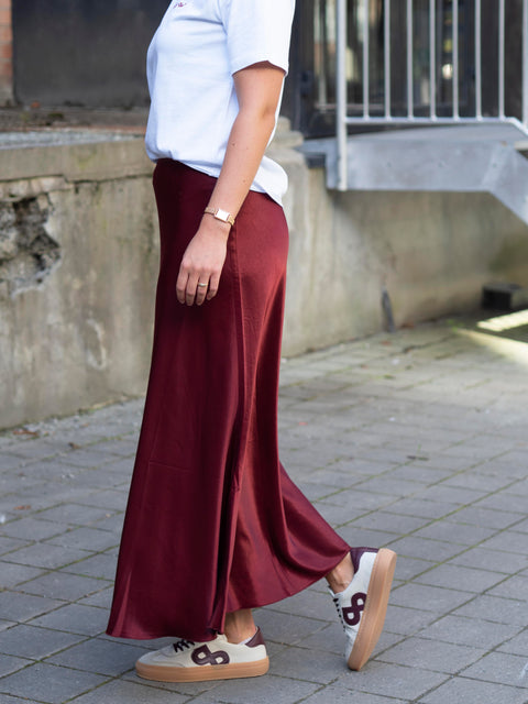 Nicolette skirt Burgunder