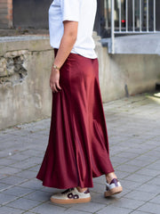 Nicolette skirt Burgunder