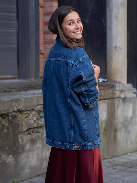 Augusta Oversize Jacket Denim