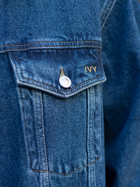Augusta Oversize Jacket Denim