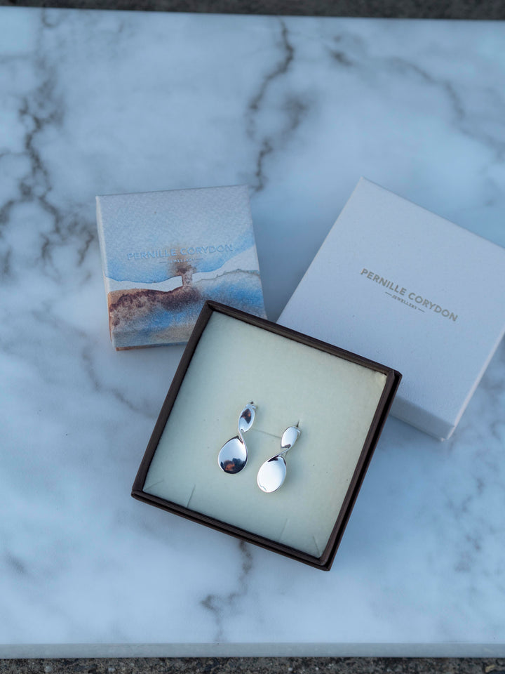 Small La Pausa Earrings Sølv
