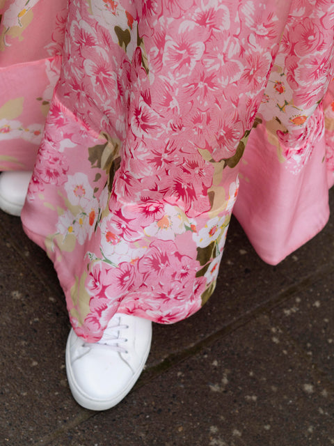 Organza Maxi Skirt Rosa