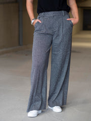 Lilo Trousers Sort/Hvit