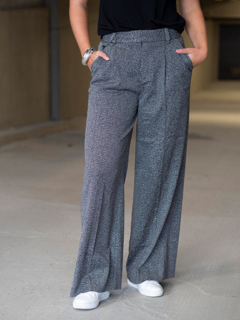 Lilo Trousers Sort/Hvit