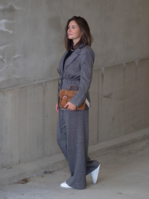 Lilo Trousers Sort/Hvit