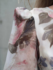 Organza Maxi dress Beige