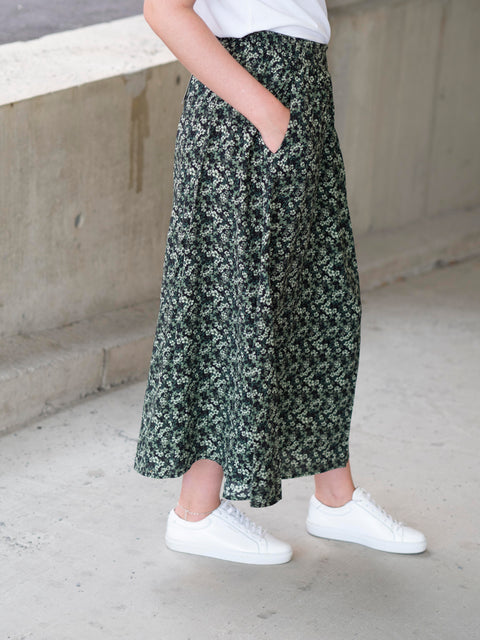 Astrid skirt Grønnmix