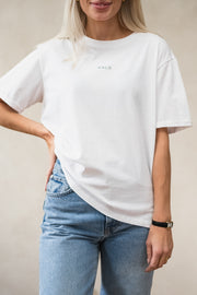 Linn Logo Tee Hvit