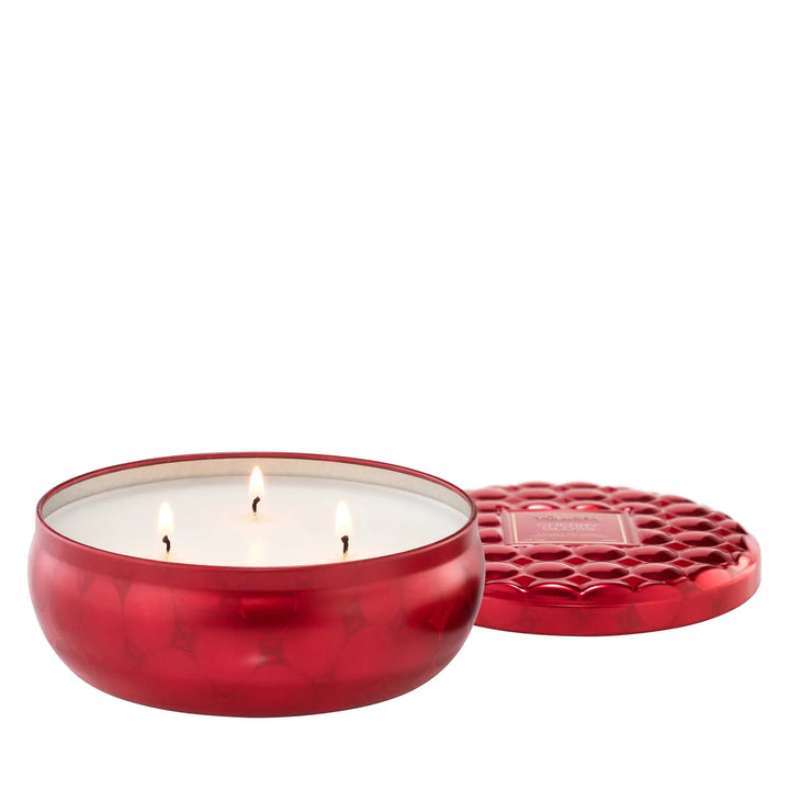 3-Wick Candle Cherry Gloss
