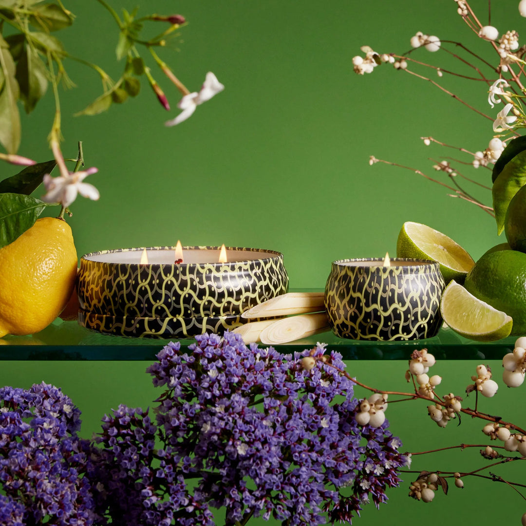 Mini Tin Candle Jadin De Verveine Gul