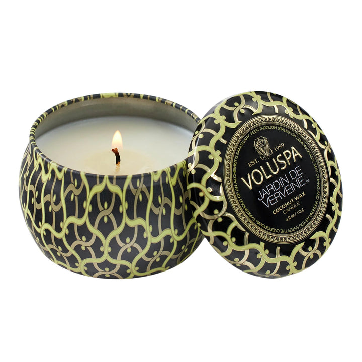 Mini Tin Candle Jadin De Verveine Gul