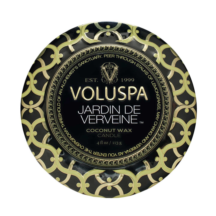 Mini Tin Candle Jadin De Verveine Gul