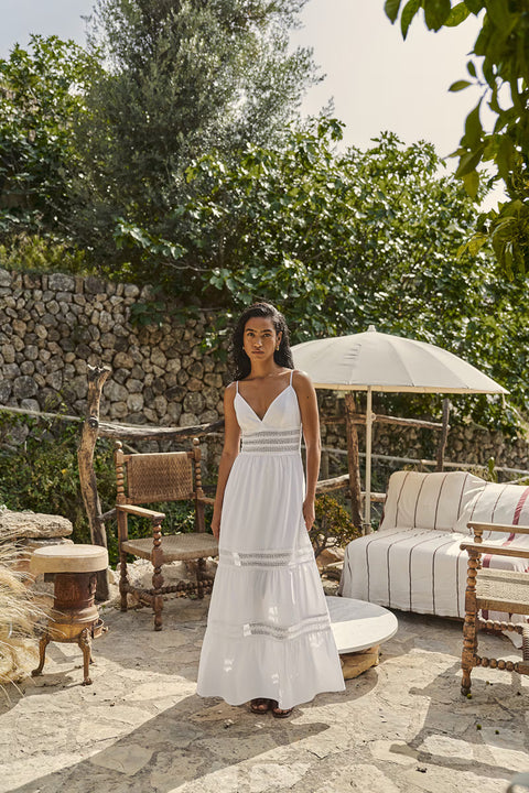 Magnolia Dress Hvit