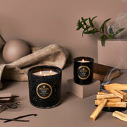 Classic boxed candle Suede Noir Sort