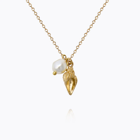 Shell Pearl Necklace Gull