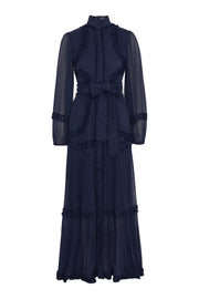 Violetta Maxi Dress Mørkeblå