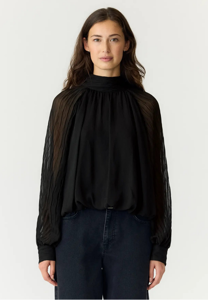 Olera blouse Sort