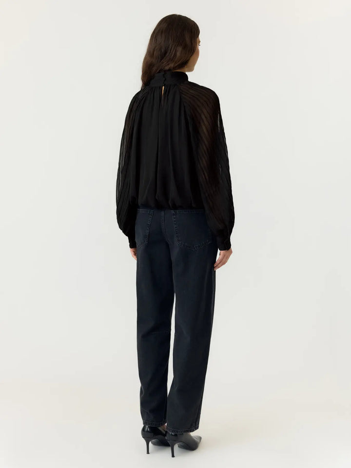 Olera blouse Sort