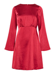 Vima open back dress Rød