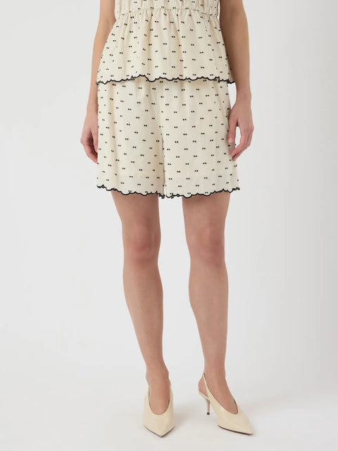 Dobby Shorts Beige