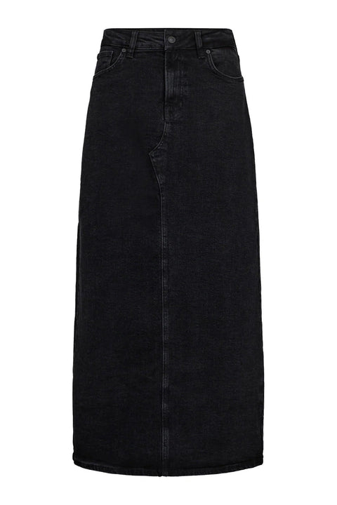 Zoe maxi skirt Sort