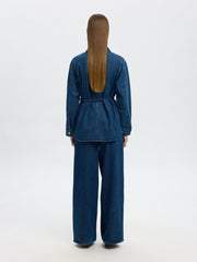 Relaxed Selma Denim Shirt Denim