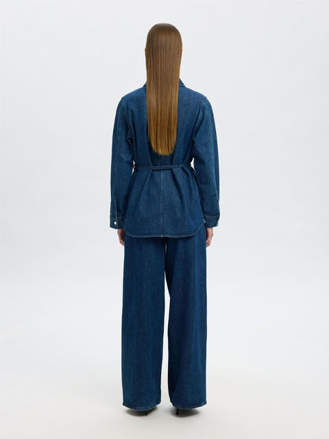Relaxed Selma Denim Shirt Denim