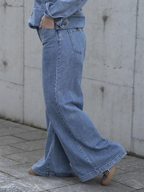 Jeccy Jeans Lysblå