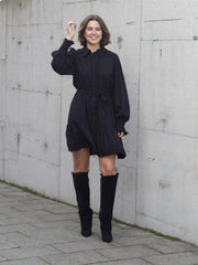 Tilera Shirt dress Sort