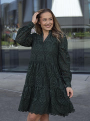 Holi Ls Dress Grønn