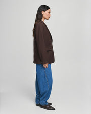 Eliot Loose Blazer Brun