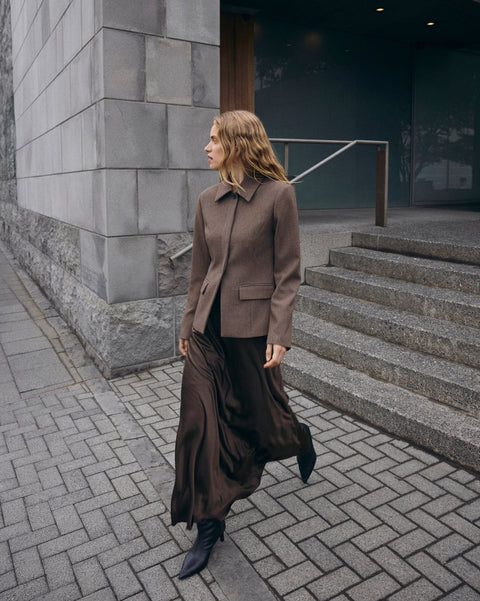 Nicolette Ullas Skirt Mørkebrun