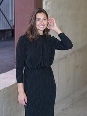 Yen long dress Sort