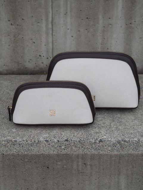 Cosmetic Pouch Large Off-White