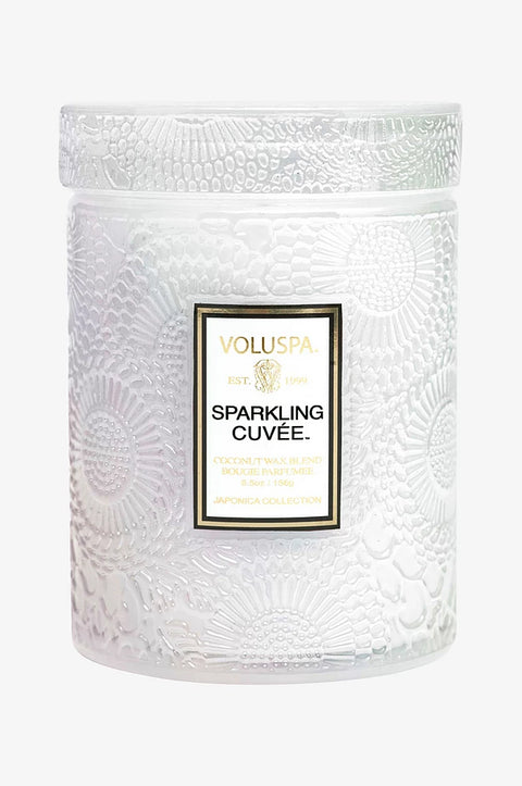 Small Jar Candle Sparkling Cuvee Hvit