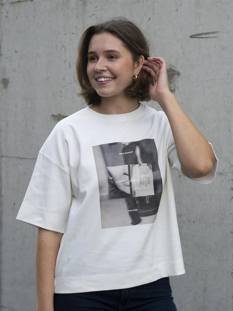 Muse-Tee Dame Offwhite